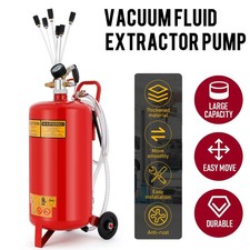 23L Pneumatic Oil Fluid Extractor Transfer Vacuum Pump Engine with Valve Safety