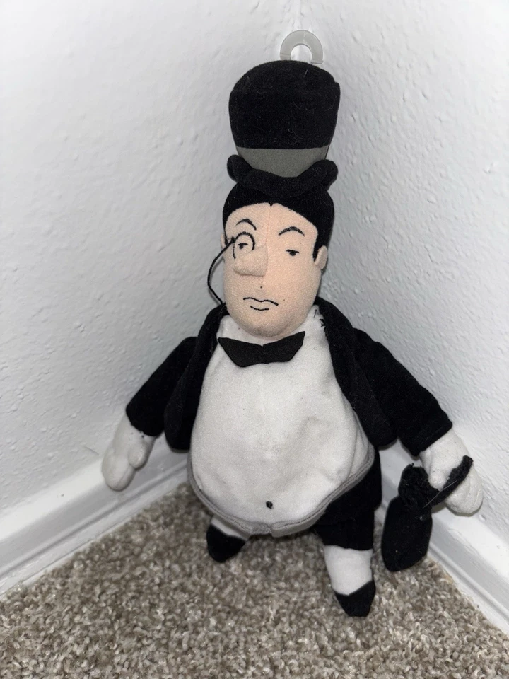 Juego de bolsa de frijoles vintage 1999 The Riddler and The Penguin WB Batman Foto 3 de 3