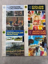Vintage Grumbacher Library Art Instruction Booklets - Lot of 4 1960s