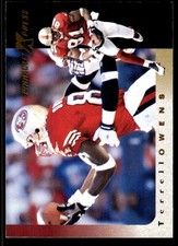 Terrell Owens 1997 Pinnacle X-Press #91 49ers NFL READ FREE SHIP AutographDen