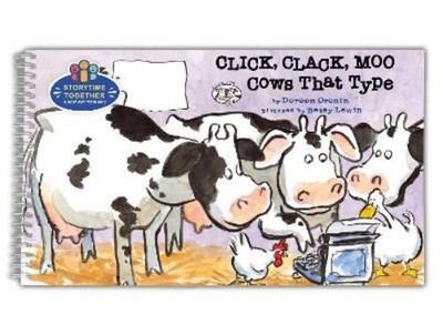 Doreen Cronin Click, Clack, Moo (Spiral Bound) Click Clack Book
