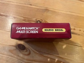 Vintage Nintendo Game Watch Mario Bros Multi Screen Mw-56