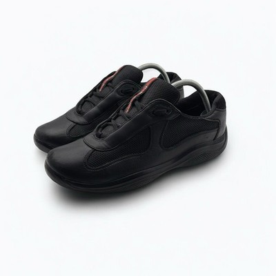 Prada America s Cup Schwarz Leder 45 EU