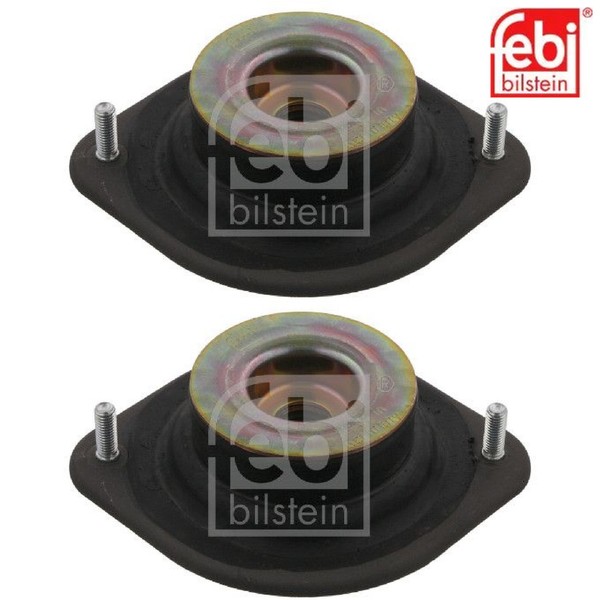 2X FederbeinstüTzlager Febi Bilstein 07359 2 Domlager Federbeinlager FüR VW-image