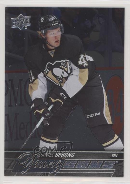 2015-16 Upper Deck Young Guns Silver Foil Board Daniel Sprong #226 b5y