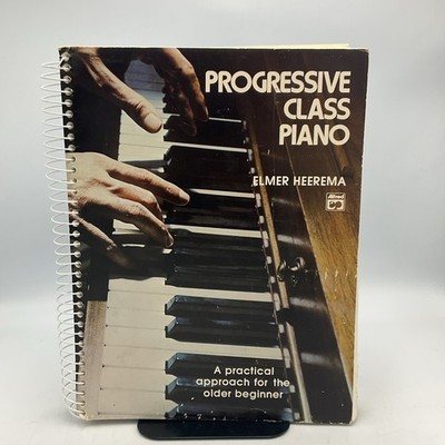 Progressive Class Piano: A Practical Approach for the Older Beginner, Elmer, PB
