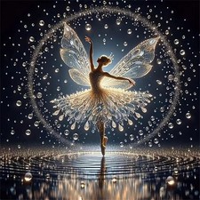 Dance DIY Diamond Art Kits for Adults, 5D Diamond Painting Kits for Adults, Gem