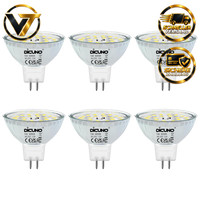 LED Lampe GU5.3 5W Kaltweiß 6000K 12V 6Er Pack Ersatz FüR 50W