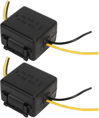 Car Power Filter Noise Ground Loop Isolator Car Audio Noise Filter 12V Car 