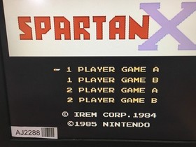 AJ2288 Spartan X Kung Fu Master NES Famicom Japan