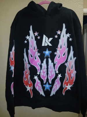 KDNK Sweatsuit Symm Style Black/multicolor Men s Size 2xl
