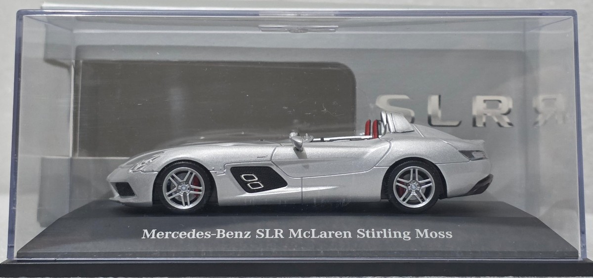 Mercedes-Benz SLR McLaren Stirling Moss 2009 Silver 1:43