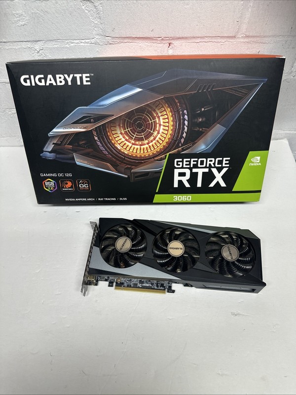 Gigabyte GeForce RTX-3060 Gaming OC GPU Video Card 12 GB VRAM
