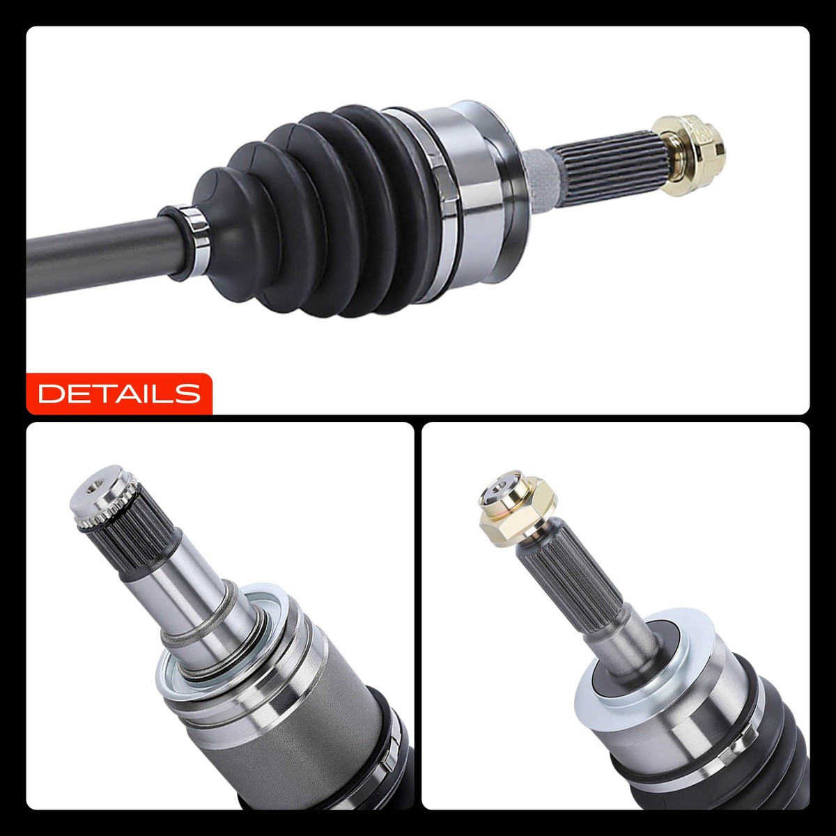 Rear Left or Right CV Axle Assembly for Subaru BRZ 13-20 Toyota 86