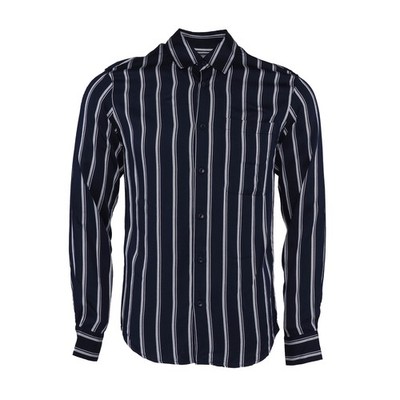 Sandro Paris Herrenhemd Größe XS Gestreift SHPCM00282 UVP: 220 EUR