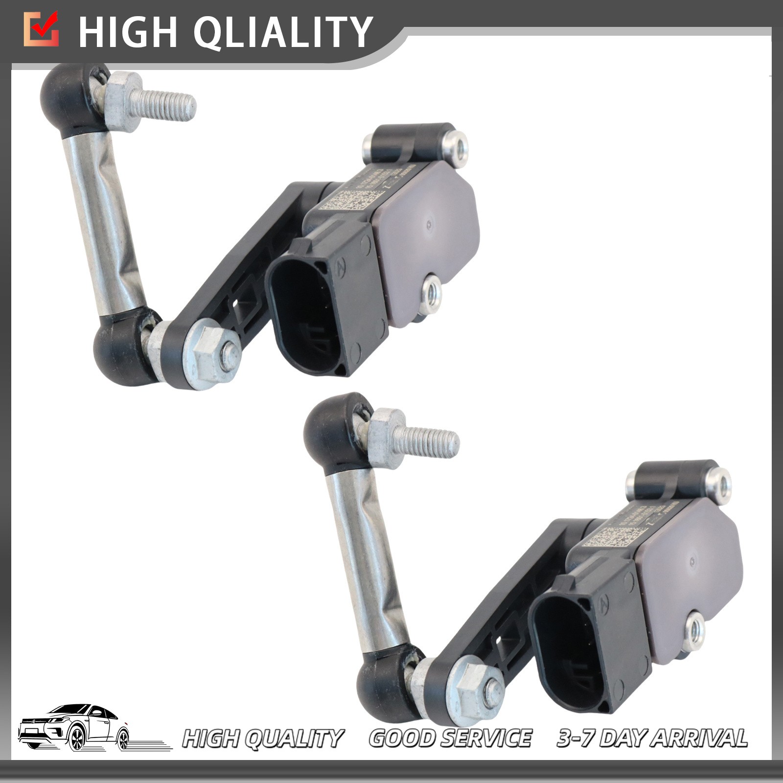2x Driver & Passenger Side Vehicle Height Sensor Fits 2018-2020 Maserati Levante