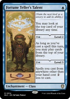 Fortune Tellers Talent 0014 MTG BLC  Rare NP