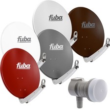 Sat Anlage 65cm Fuba DAA 650 + Single LNB Satellitenschüssel Antenne Spiegel 4K