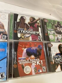 Lot Of 6 Sega Dreamcast Games Not Tested