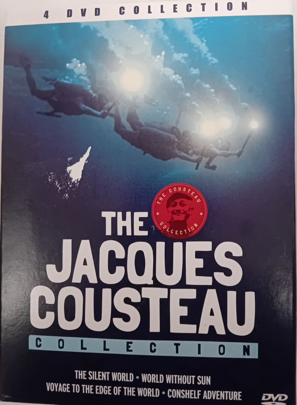 The Jacques Cousteau Collection DVD x 4 UK Region 2