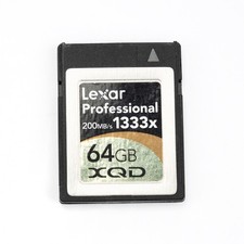 Lexar 64GB XQD Professional 1333x Memory Card - SKU 2038074