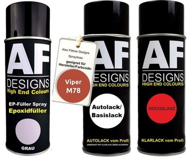 Epoxid Spraydose Set für Viper M78 Copper Canyon Metallic Spraydose EP Grundieru