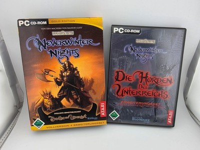 Neverwinter Nights Gold Edition + Erweiterung Horden des Unterreichs PC Win XP