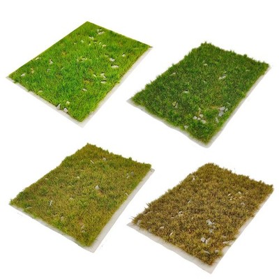 Kunstrasen Modellbau für DIY Modelleisenbahn Landschaft Sand Layout Modell