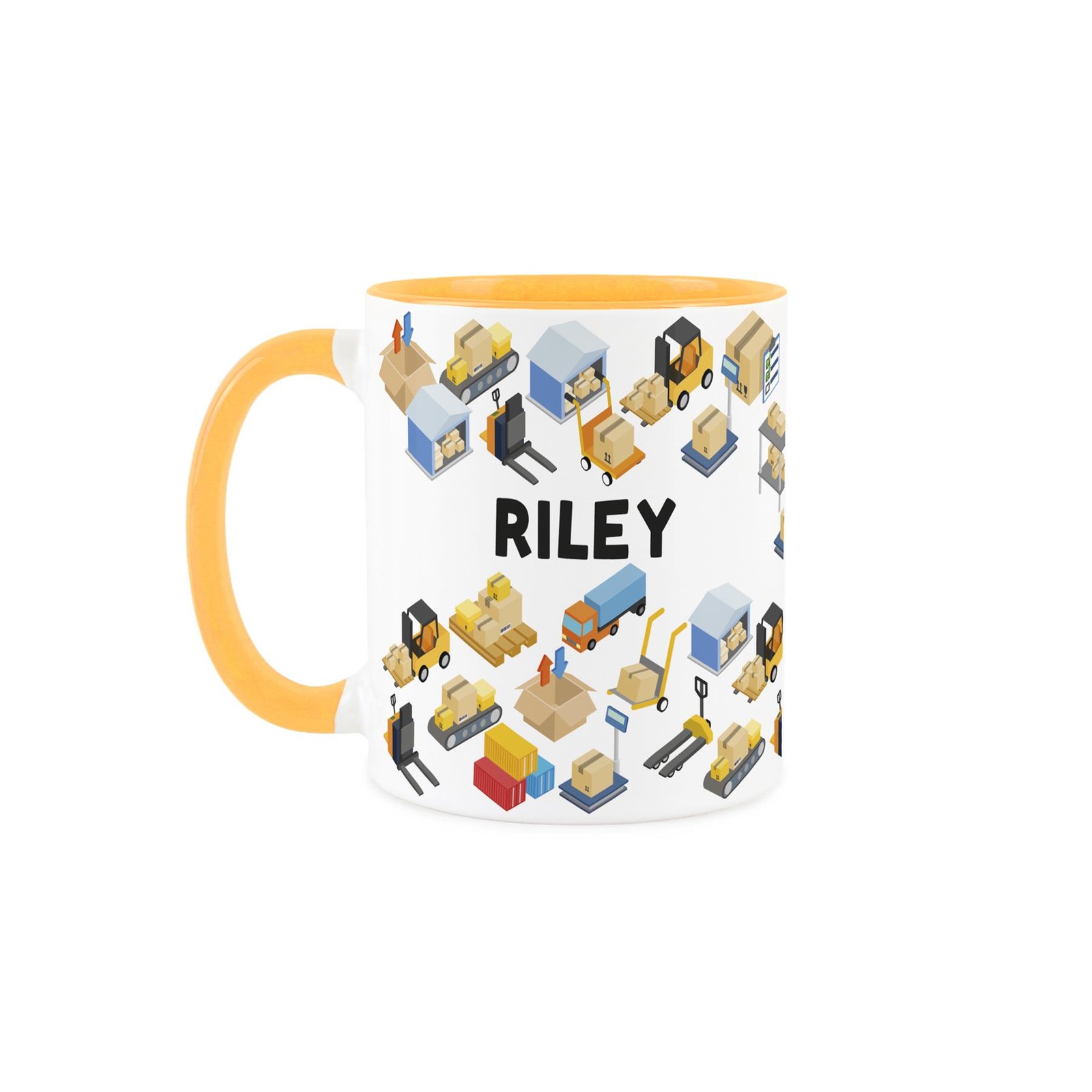 Personalised Warehouse Worker Mug - Humourous Stockroom Controller Novelty Gift