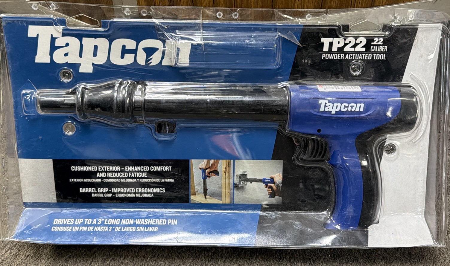TAPCON TP22 - Powder Actuated .22 caliber Fastener Gun....NEW!!