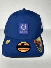 Indianapolis Colts Sideline 2025 Red 39THIRTY Stretch Fit Hat M/L New Era NWT
