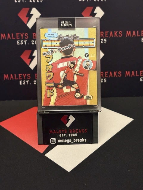 Club Legacyz Georges Mikautadze 03/50 Shonen Collection Gerogia Encased Card