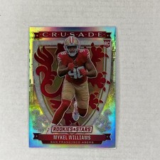 2025 Panini Rookies & Stars - Crusade Mykel Williams #CR-25 Silver Prizm