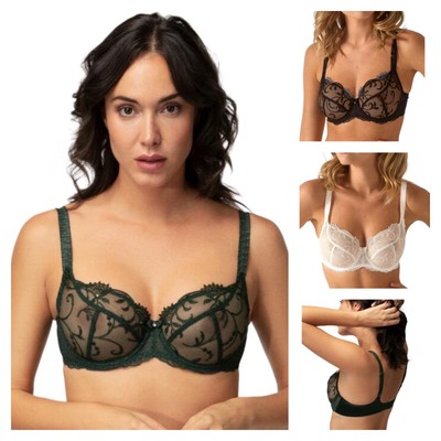 Empreinte Ginger Balconette BH 08207 Bügel Luxus BH Vert Profond