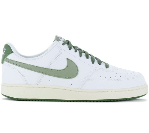 NUOVO Nike Court Vision Low - Scarpe Sneakers Uomo Pelle Bianco FJ5480-100 OR... - Foto 2 di 6