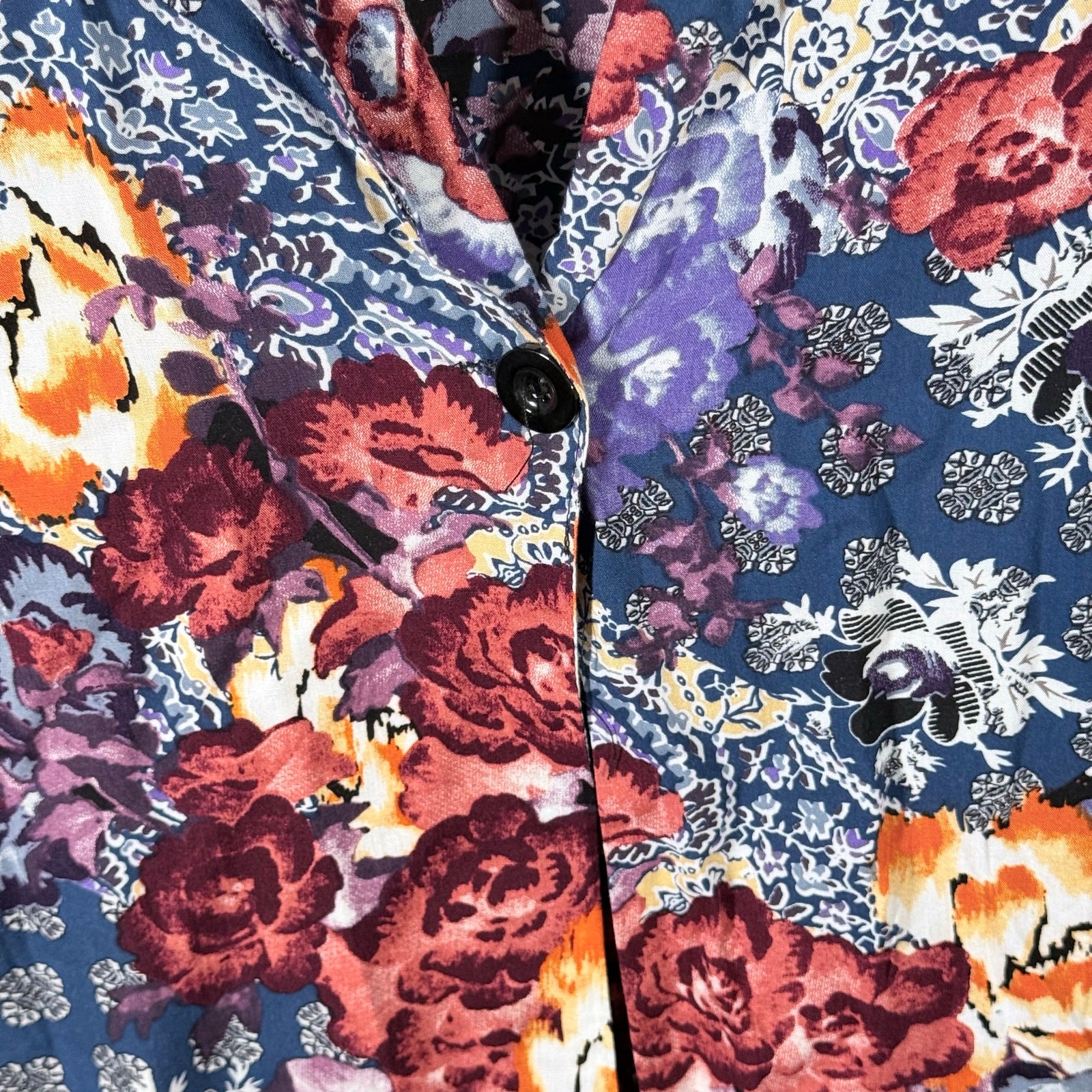 Jaase Women's Small Multicolored Patchwork Collag… - image 9