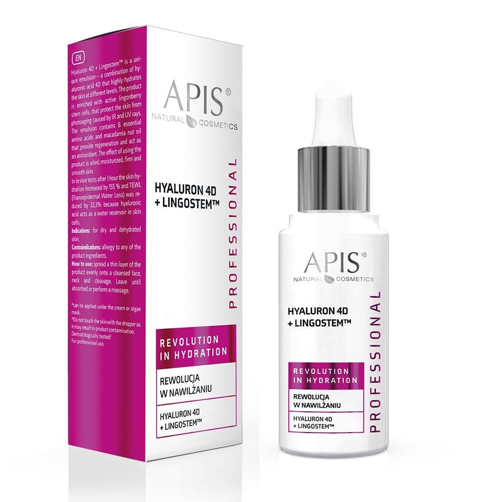 Apis Professional Revolution in Hydration Hyaluron 4D + Lingostem TM 30ml