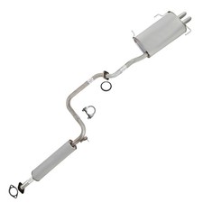 Stainless Steel Resonator Muffler Exhaust Kit Fits 2002-2003 Nissan Maxima 3.5l