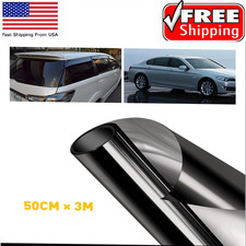 Roll Blackout Window Tint Film 70% VLT 20" 10FT x Car Heat & UV Block Glass Home