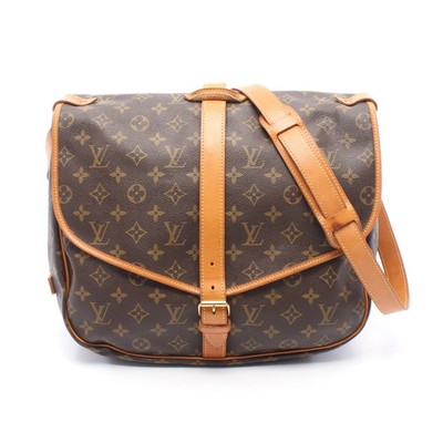 Louis Vuitton 35 Shoulder Bag Brown PVC #RCB4514
