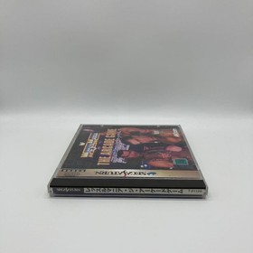 Wrestlemania The Arcade GAME Sega Saturn T-8112G 1996 w/ Case Manual Tested Used