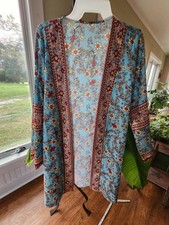 Bohemian Stylish Kimono Jacket. One Size Fits Most. Great Piece In Your Closet.