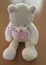 First  Main White Bear Plush Named Snuggles 17" - 2505