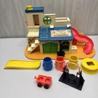 Fisher Price Sesame Street Clubhouse #937 Vintage 1970s & Tire Swing Accessories