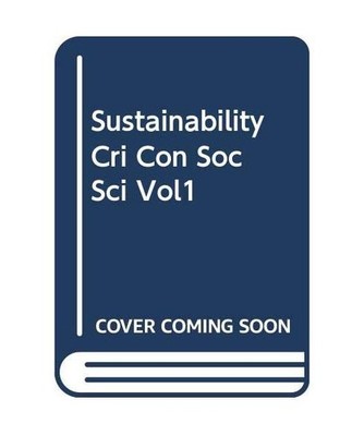 Sustainability Cri Con Soc Sci Vol1, REDCLIFT