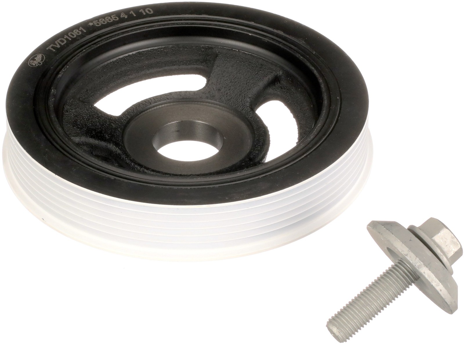 Crankshaft Pulley (TVD) fits FORD Torsional Vibration Damper Gates 1690296 New - Image 9