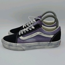 VANS Old Skool VN000CR5PRP1 Wave Washed Purple US 4.5 Mens / 6 Womens Size Shoes