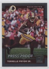 2017 Panini Donruss Press Proof Silver 62/100 Terrelle Pryor Sr #65 2r5