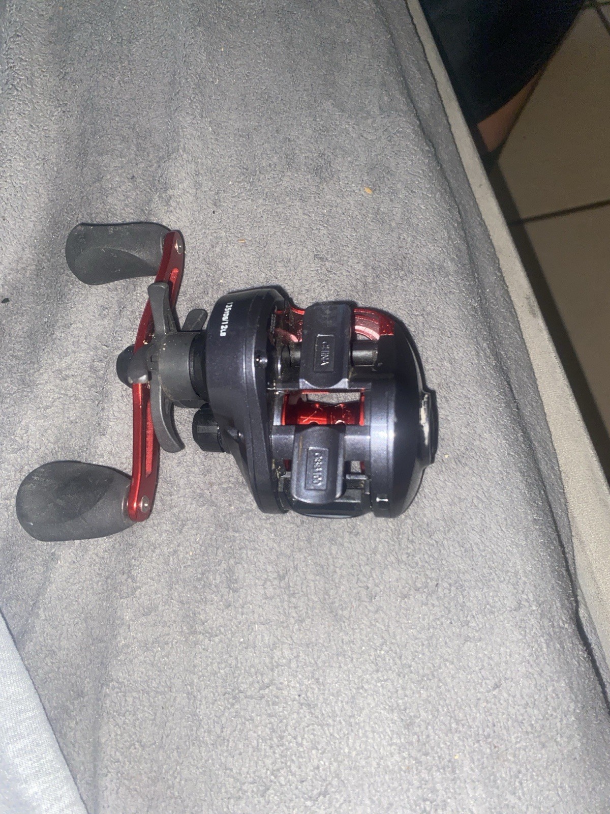 Quantum Baitcasting Fishing Reel Black Red Fishing Gear Fres