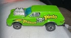 Hot Wheels Redline Poison Pinto 1975 Light Green Made In Hong Kong